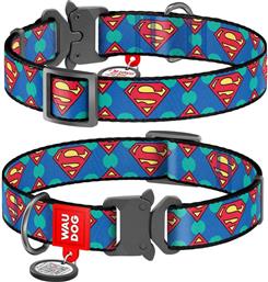 ΠΕΡΙΛΑΙΜΙΟ SUPERMAN LOGO METAL FASTEX (25MM / 31-49CM) WAUDOG