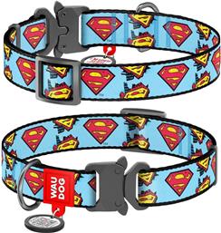 ΠΕΡΙΛΑΙΜΙΟ SUPERMAN METAL FASTEX (25MM / 31-49CM) WAUDOG