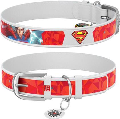 ΠΕΡΙΛΑΙΜΙΟ SUPERMAN1 ΛΕΥΚΟ (5MM / 37-48CM) WAUDOG