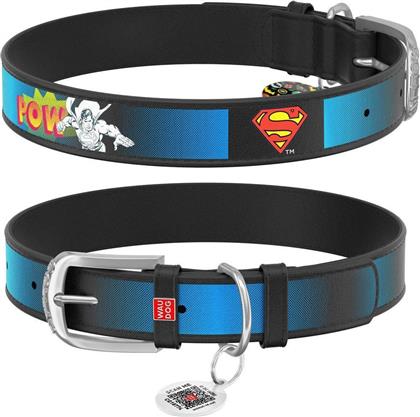ΠΕΡΙΛΑΙΜΙΟ SUPERMAN2 ΜΑΥΡΟ (12MM / 18-24CM) WAUDOG