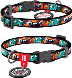ΠΕΡΙΛΑΙΜΙΟ TOOTHED MONSTERS PLASTIC FASTEX (25MM / 33-49CM) WAUDOG
