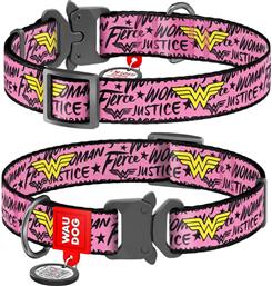 ΠΕΡΙΛΑΙΜΙΟ WONDER WOMAN METAL FASTEX (25MM / 31-49CM) WAUDOG