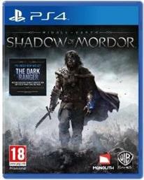 MIDDLE - EARTH : SHADOW OF MORDOR - PS4 WB GAMES