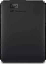 WESTERN DIGITAL ELEMENTS USB 3.0 HDD 5TB 2.5 - ΜΑΥΡΟ WD από το PUBLIC