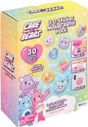 WT CARE BEARS REFILL PACK 3D STICKER MAKER (WC14686) WECOOL