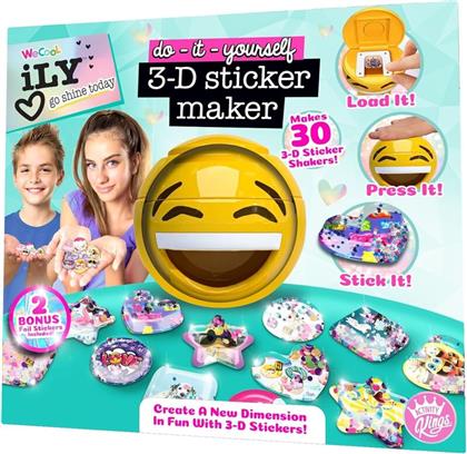WT ILY GO SHINE TODAY 3D STICKER MAKER (112665) WECOOL