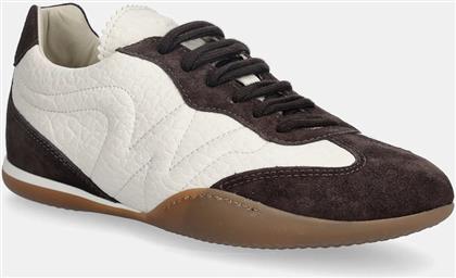 ΔΕΡΜΑΤΙΝΑ ΑΘΛΗΤΙΚΑ ΠΑΠΟΥΤΣΙΑ WKALANCIA ΧΡΩΜΑ: ΜΠΕΖ, 2615761074600 WEEKEND MAX MARA