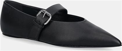 ΔΕΡΜΑΤΙΝΕΣ ΜΠΑΛΑΡΙΝΕΣ WKAGEL ΧΡΩΜΑ: ΜΑΥΡΟ, 2615521054600 WEEKEND MAX MARA