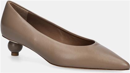 ΔΕΡΜΑΤΙΝΕΣ ΓΟΒΕΣ WKABACINI ΧΡΩΜΑ: ΚΑΦΕ, 2615521134600 WEEKEND MAX MARA