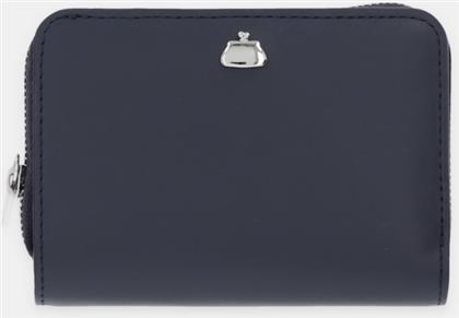 ΔΕΡΜΑΤΙΝΟ ΠΟΡΤΟΦΟΛΙ AFLORES ΧΡΩΜΑ: ΜΠΛΕ, 2615711044600 WEEKEND MAX MARA