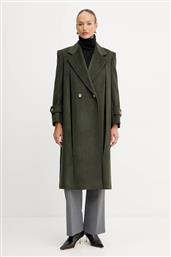 ΜΑΛΛΙΝΟ ΠΑΛΤΟ SMALTO ΧΡΩΜΑ: ΠΡΑΣΙΝΟ, 2525016026600 WEEKEND MAX MARA