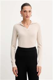 ΜΑΛΛΙΝΟ ΠΟΥΛΟΒΕΡ CAPPA ΧΡΩΜΑ: ΜΠΕΖ, 2525366052600 WEEKEND MAX MARA