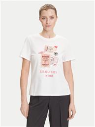 T-SHIRT ARA 2525976041 ΛΕΥΚΟ REGULAR FIT WEEKEND MAX MARA