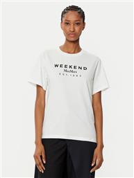 T-SHIRT CABINA 2515971041 ΛΕΥΚΟ REGULAR FIT WEEKEND MAX MARA