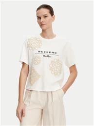 T-SHIRT LECCO 2515941052 ΛΕΥΚΟ BOXY FIT WEEKEND MAX MARA