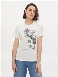 T-SHIRT NERVI 2415971051 ΛΕΥΚΟ REGULAR FIT WEEKEND MAX MARA