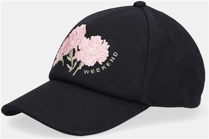 ΒΑΜΒΑΚΕΡΟ ΚΑΠΕΛΟ ΤΟΥ ΜΠΕΙΖΜΠΟΛ AGUFO ΧΡΩΜΑ: ΜΑΥΡΟ, 2615571044600 WEEKEND MAX MARA