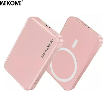 POWERBANK WK WP-45 10.000 MAH - ΡΟΖ WEKOME