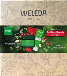 PROMO SKIN FOOD FACE CARE NOURISHING NIGHT CREAM 40ML & ΔΩΡΟ NOURISHING CLEANSING BALM 75ML WELEDA