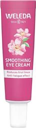 WILDROSE & WEISSER TEE & KOFFEIN SMOOTHING EYE CREAM ΚΡΕΜΑ ΜΑΤΙΩΝ ΜΕ ΑΓΡΙΟ ΤΡΙΑΝΤΑΦΥΛΛΟ & ΛΕΥΚΟ ΤΣΑΙ ΓΙΑ ΞΕΚΟΥΡΑΣΤΗ ΟΨΗ & ΜΕΙΩΣΗ ΤΩΝ ΠΡΩΤΩΝ ΡΥΤΙΔΩΝ 12ML WELEDA