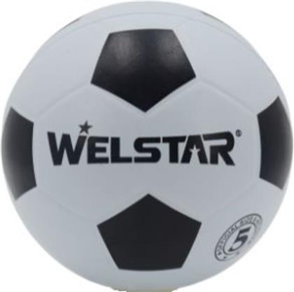 WELSTAR ΜΠΑΛΑ ΠΟΔΟΣΦΑΙΡΟΥ RUBBER SOCCER S5 (SR-5)