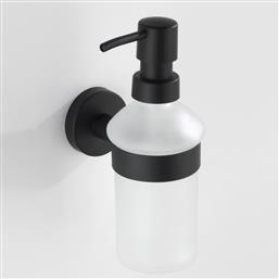 DISPENSER ΜΠΑΝΙΟΥ ΤΟΙΧΟΥ 200ML BOSIO BLACK MATT 24235100 WENKO