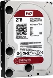 ΕΣΩΤΕΡΙΚΟΣ ΔΙΣΚΟΣ HDD RED PRO 3.5 SATA NAS - 2TB WESTERN DIGITAL