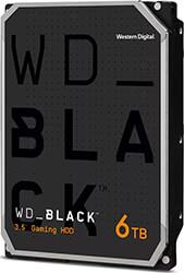 HDD WD6004FZWX BLACK 6TB 3.5'' SATA 3 WESTERN DIGITAL