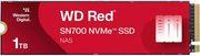 SSD SN700 RED NAS 1TB NVME PCIE GEN 3.0 X4 M.2 2280 WDS100T1R0C WESTERN DIGITAL