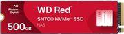 SSD SN700 RED NAS 500GB NVME PCIE GEN 3.0 X4 M.2 2280 WDS500G1R0C WESTERN DIGITAL