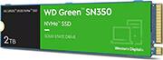 SSD WDS200T3G0C GREEN SN350 2TB M.2 NVME PCIE GEN3 X4 WESTERN DIGITAL