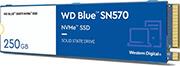 SSD WDS250G3B0C BLUE SN570 250GB NVME M.2 2280 PCIE GEN3 X4 WESTERN DIGITAL