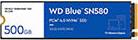SSD WDS500G3B0E BLUE SN580 500GB NVME M.2 2280 PCIE GEN4 X4 WESTERN DIGITAL
