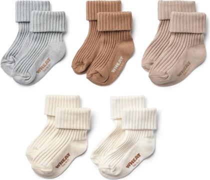 ΚΑΛΤΣΕΣ ΜΩΡΟΥ 5-PACK WHEAT