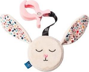 HUMMING BUNNY CREAM ΜΕ ΡΟΖ ΗΧΟΥΣ ΚΑΙ ΚΛΙΠΣ WHISBEAR από το PLUS4U