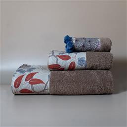 ΠΕΤΣΕΤΑ ΧΕΡΙΩΝ (30X50) FILMA BEIGE 600GSM WHITE FABRIC