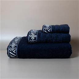 ΠΕΤΣΕΤΑ ΧΕΡΙΩΝ (30X50) JOWLS BLUE 600GSM WHITE FABRIC