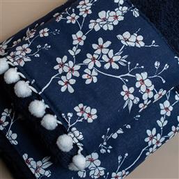 ΠΕΤΣΕΤΑ ΠΡΟΣΩΠΟΥ (50X100) PAYSLE BLUE 600GSM WHITE FABRIC