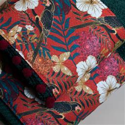 ΠΕΤΣΕΤΑ ΣΩΜΑΤΟΣ (80X150) FOREST GREEN 600GSM WHITE FABRIC