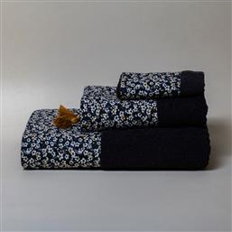 ΠΕΤΣΕΤΑ ΣΩΜΑΤΟΣ (80X150) LEORA BLACK 600GSM WHITE FABRIC
