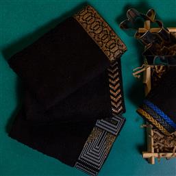 ΠΕΤΣΕΤΕΣ ΔΩΡΟΥ (ΣΕΤ 4ΤΜΧ) GOLD LEAF 600GSM WHITE FABRIC