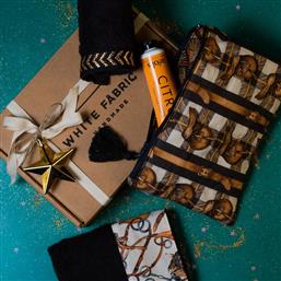 ΣΕΤ ΔΩΡΟΥ ΛΑΒΕΤΕΣ + ΝΕΣΕΣΕΡ (ΣΕΤ 3ΤΜΧ) HORSIE WHITE FABRIC