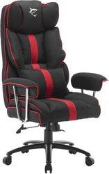 EXTRA SOFT GAMING CHAIR BLACK-RED LE MANS LEMANS WHITE SHARK