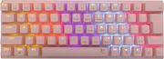 MECHANICAL KEYBOARD US BLUE SWITCH WAKIZASHI PINK GK-002421 WHITE SHARK