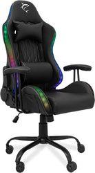 RGB GAMING CHAIR INDIANAPOLIS INDIANAPOLIS WHITE SHARK από το e-SHOP