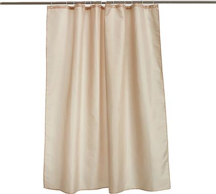 ΚΟΥΡΤΙΝΑ ΜΠΑΝΙΟΥ (180X200) ΜΕ ΚΡΙΚΟΥΣ KM3/2 SAND WHITEGG