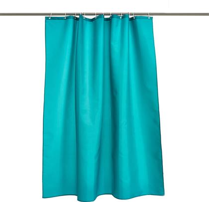 ΚΟΥΡΤΙΝΑ ΜΠΑΝΙΟΥ (180X200) ΜΕ ΚΡΙΚΟΥΣ KM3/4 PETROL WHITEGG