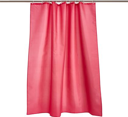 ΚΟΥΡΤΙΝΑ ΜΠΑΝΙΟΥ (180X200) ΜΕ ΚΡΙΚΟΥΣ KM3/5 CORAL WHITEGG