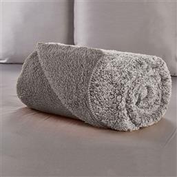 ΚΟΥΒΕΡΤΑ FLEECE ΜΟΝΗ (160X200) ΜΕ ΓΟΥΝΑΚΙ KB156 WHITEGG