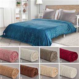 ΚΟΥΒΕΡΤΑ FLEECE ΜΟΝΗ (160X220) KB160 WHITEGG